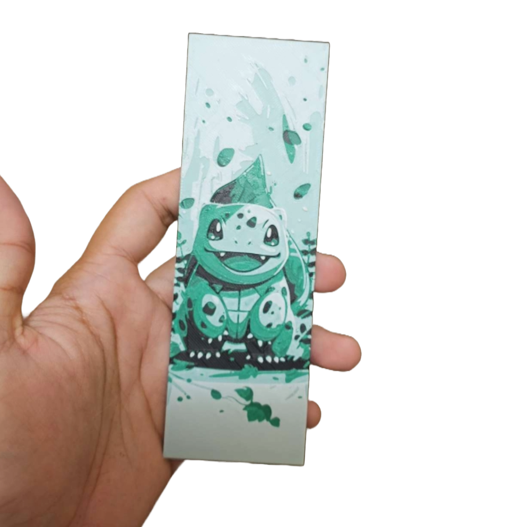 Multi Color Bulbasaur bookmark